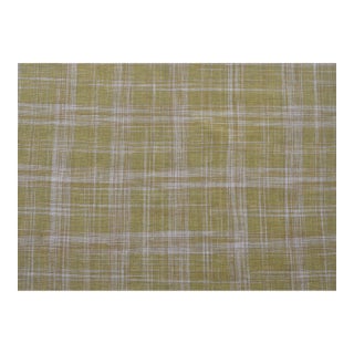 Plum Textiles Cascade Ochre Linen For Sale