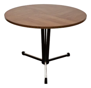 Mid-Century Round Coffee Table, 1960s
