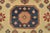 Beige Kazak Rug 5’8” X 7’7” Beige Wool Tribal Hand-Knotted Oriental Carpet For Sale - Image 8 of 12