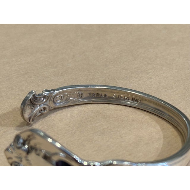 Victorian Antique Towle Sterling Silver Napkin Ring For Sale - Image 3 of 4