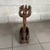 Vintage Wooden Umbrella Stand with Turned Columns and Metal Tray, 1960s For Sale - Image 4 of 11