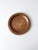 An antique early 20th-century Arts & Crafts copper plate with a shallow hand-formed profile and broad hammered rim. The...