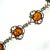 Antique Edwardian Sterling Amber Bracelet 1900s For Sale In Orlando - Image 6 of 8