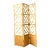 Vintage Rattan Chinese Chippendale Folding Screen For Sale