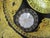 Indian Ceremonial Rajput Dhal Shield Intricate Gold Painted Hunting Scenes For Sale - Image 15 of 18