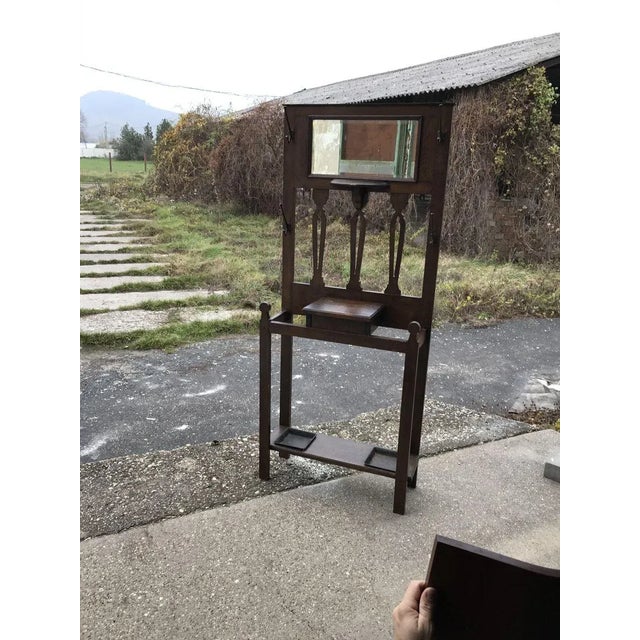 Antique English Hallway Stand For Sale - Image 4 of 13