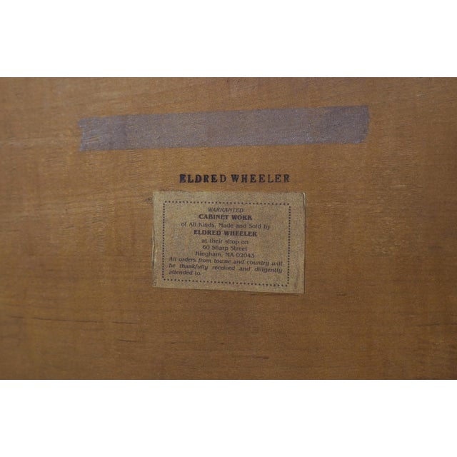 Eldred Wheeler Queen Size Tiger Maple Bed For Sale - Image 16 of 16