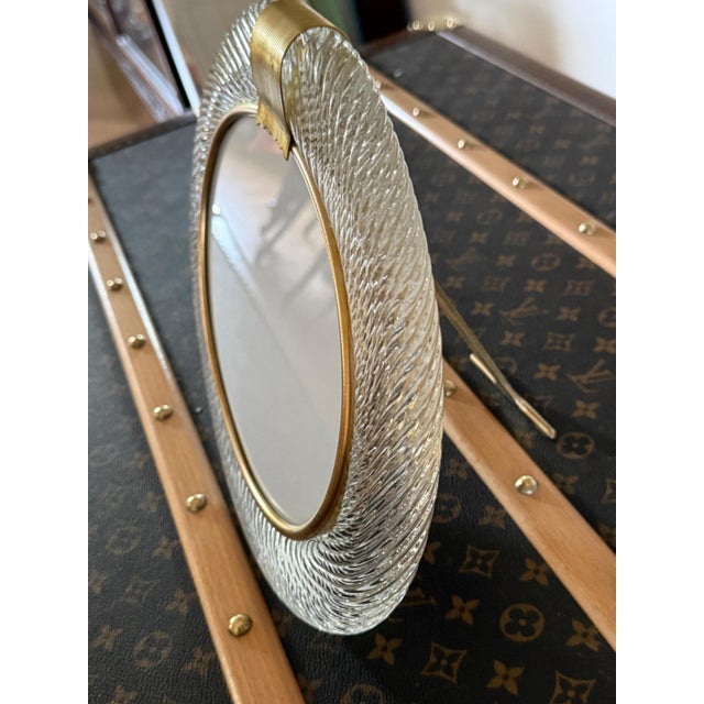 Oval Murano Glass Photo Frame, 2000s For Sale - Image 6 of 14