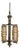 Art Deco Amsterdamse School Geometric Chandelier with Satinated Tubes, 1930 For Sale