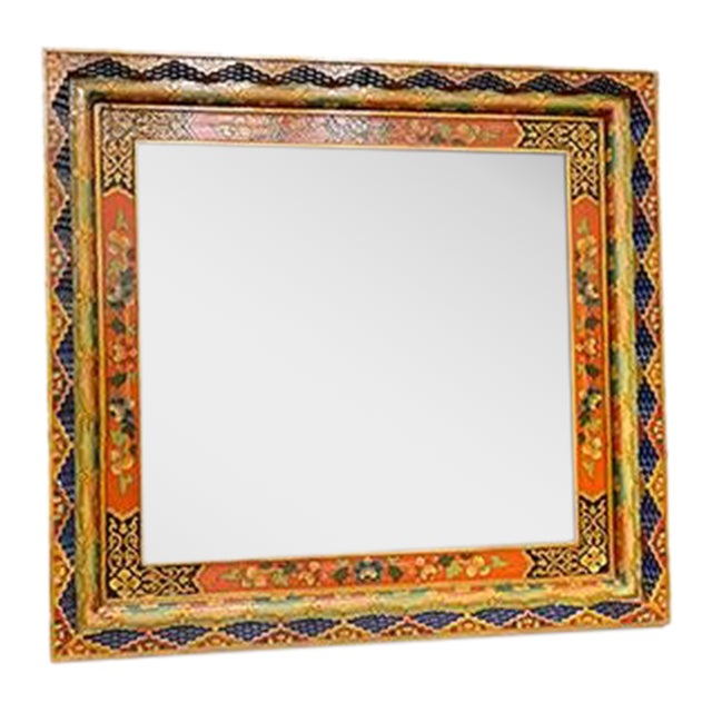 Tibetan Style Wall Mirror For Sale