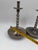 Mid-Century Brushed Chrome Bobbin Candlestick Holders Set Taper by Stoff Nagel, 1950s, Set of 2 For Sale - Image 13 of 15