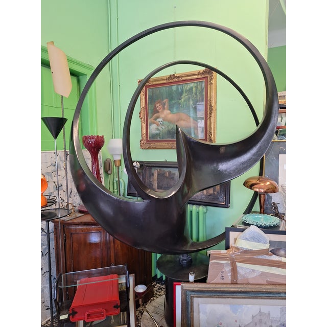 Carmelo Cappello, Large Mod Rhythms, 1967, Metal For Sale - Image 4 of 11