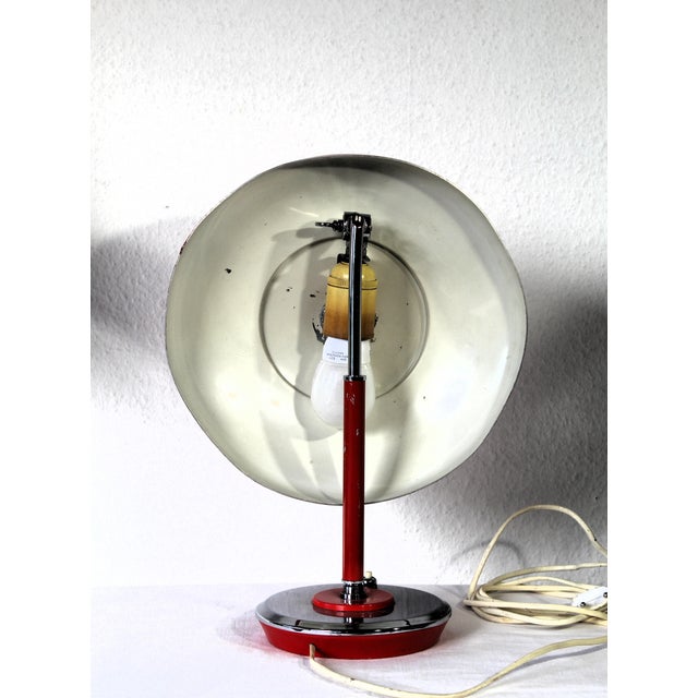 Vintage Space Age Desk Lamp, 1970s For Sale - Image 10 of 11