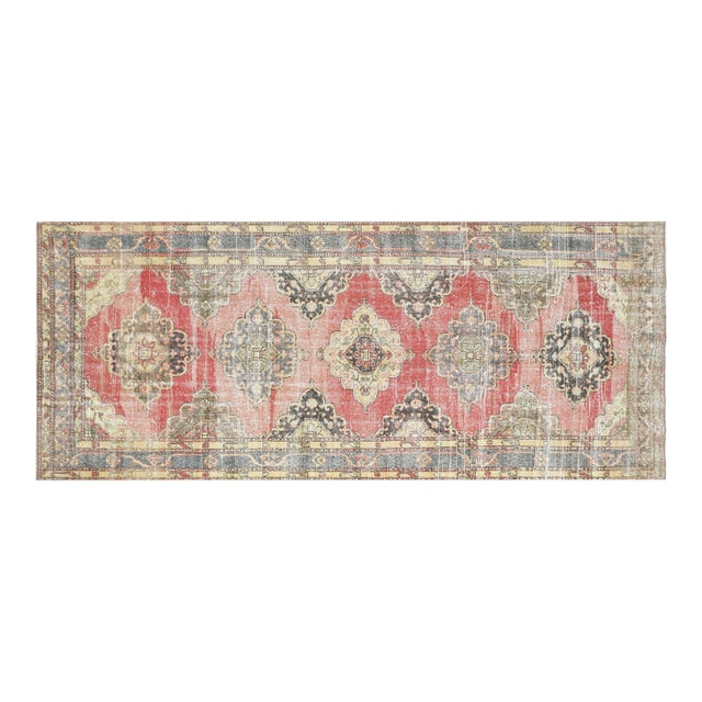 1960s Turkish Oushak Rug For Sale