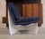 Blue Set of White Plywood Lounge Chairs, 1960s For Sale - Image 8 of 14