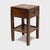 Late 19th Century Pair of Chinese Square Corner End Tables, C. 1850 For Sale - Image 5 of 6