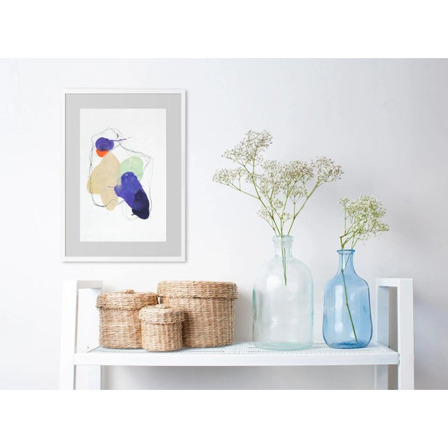 Pigmented wax and ink on Shikoku paper Edition: Unique, Unframed. Working on paper has always been an important part of...