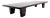 Large Coffee Table in Black Hammered Wood For Sale