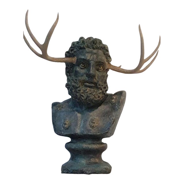 Greek Horned Male Greek Good With Reals Antlers For Sale