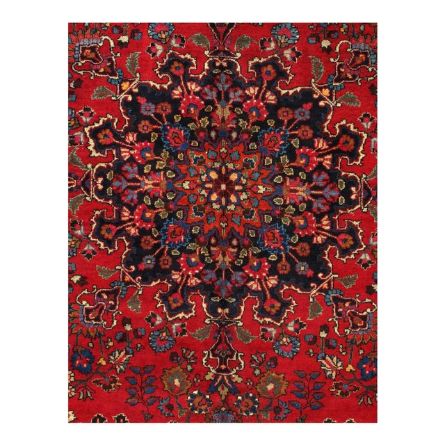 Mashad Floral medallion or allover design is one of the most representing categories of Persian carpets. Mashad rugs are...