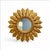 Gold Sunburst Mirror For Sale - Image 8 of 13