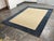 Contemporary 7ft11in × 10ft Pottery Barn Teen Classic Wool Border Area Rug For Sale - Image 3 of 12