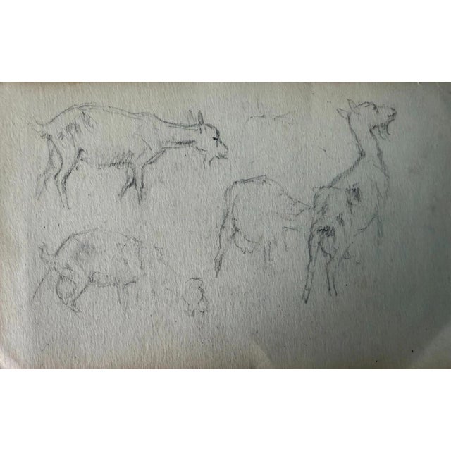 Heinrich Pforr, Father Pforr Kitchen Interior, Pencil on Paper For Sale - Image 7 of 13