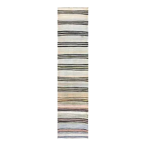 Handwoven Scandinavian Style Persian Kilim Runner Rug 2’9″ X 13’0″