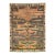 Modern Baluch Style Hand-Knotted Area Wool Rug – Abstract Geometric Tribal 6x8 For Sale