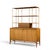 Mid-Century Modern Paul McCobb for Calvin Mid Century Walnut and Brass Room Divider Credenza With Hutch For Sale - Image 3 of 15