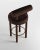 Collector Moca Bar Chair in Boucle Dark Brown by Studio Rig For Sale - Image 4 of 5