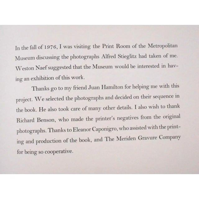 Paper Large Vintage Photogravure-"Georgia O'Keeffe" by Alfred Stieglitz (Usa 1864-1946) For Sale - Image 7 of 8