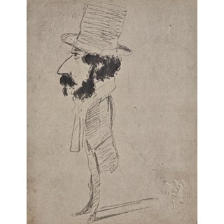 Claude Monet, Caricature, 1918, Lithograph For Sale