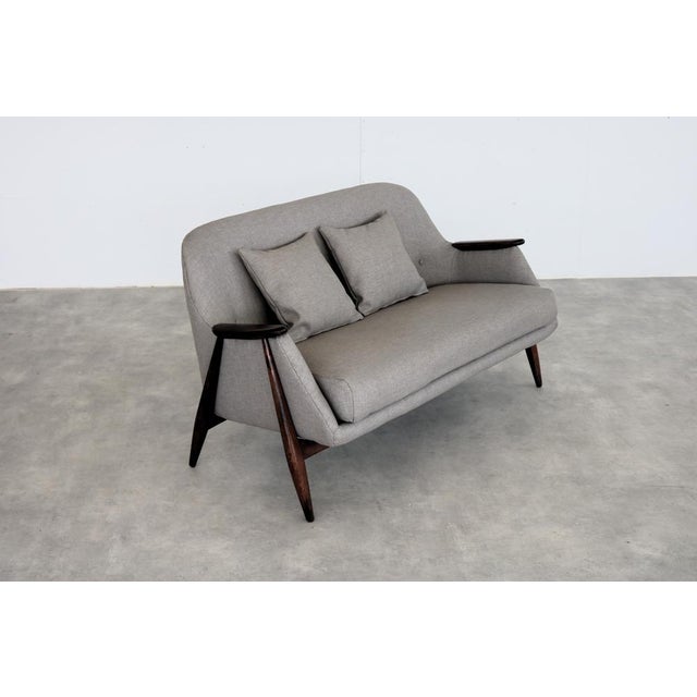 Vintage Seating Area Armchair and Sofa by Svante Skogh for Asko, 1950s, Set of 2 For Sale - Image 13 of 18