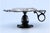 Metal Relieved Silver Paddle with Shell Shape. For Sale - Image 7 of 10