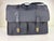 Contemporary Yves Saint Laurent Mid-Century, Leather and Canvas Satchel For Sale - Image 3 of 11
