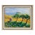 "Promenade" Landscape - Oil Painting on Masonite, American Modern, Framed by Richard M. Bacon For Sale
