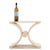 Parchment-Covered Waterfall Coffee or End Table in the Manner of Jean-Michel Frank, Contemporary For Sale In Philadelphia - Image 6 of 6