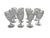 Quick Hits Brand: Fostoria Glass Company Pattern: American, No. 2056 Style: American, Traditional Materials: Clear pressed...
