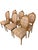 French Vintage French Louie XVI Style Dining Chairs - Set of 6 For Sale - Image 3 of 6