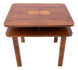 Art Deco Rectangular Coffee Table, Poland, 1940s
