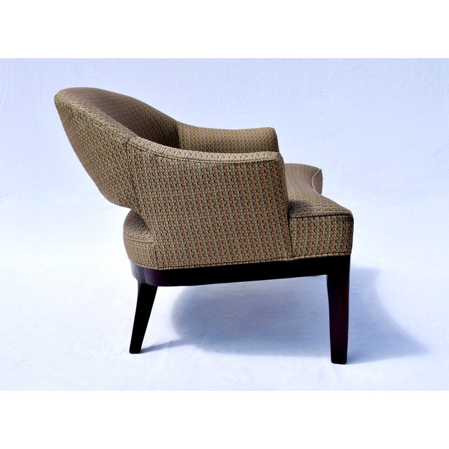 Thomas O'Brien Continental Club Chair in the Manner of Erwin Lambeth For Sale - Image 12 of 15