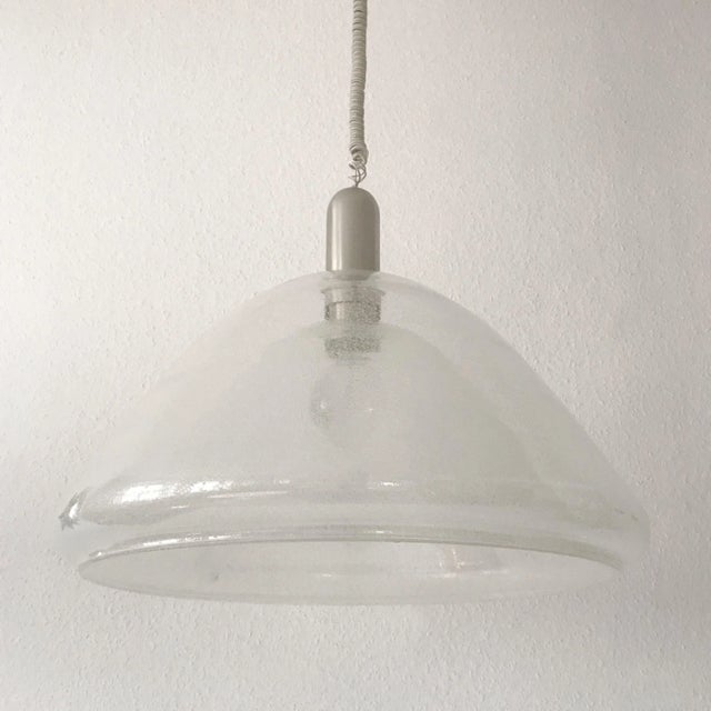 Mid-Century Murano Glass Pendant Lamp from Mazzega, 1960s For Sale - Image 9 of 13