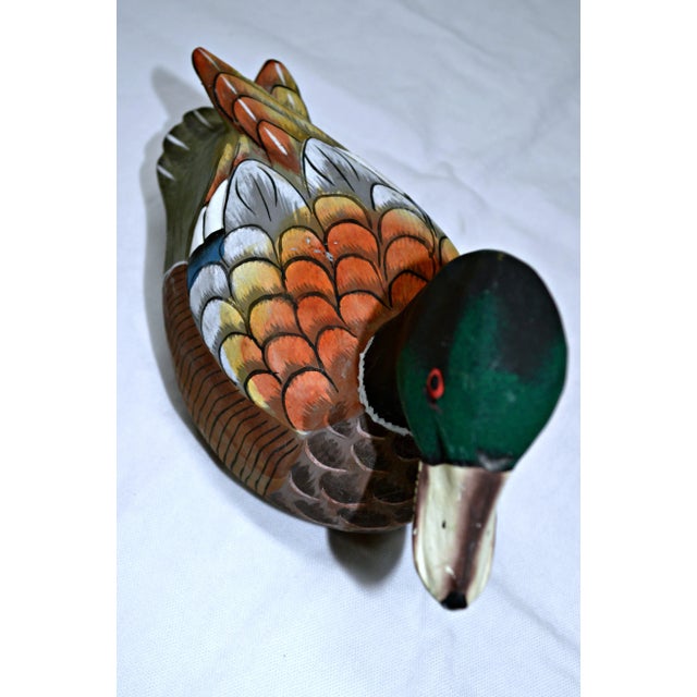 Mid 20th Century Indonesian Decoy Duck For Sale - Image 5 of 9