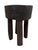Vintage African Wood Milk Stool Hehe Gogo People Tanzania 12.75 " H For Sale - Image 4 of 10