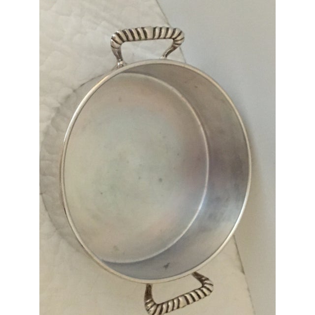 Vintage Italian Silverplate Covered Serving Dish For Sale - Image 4 of 8