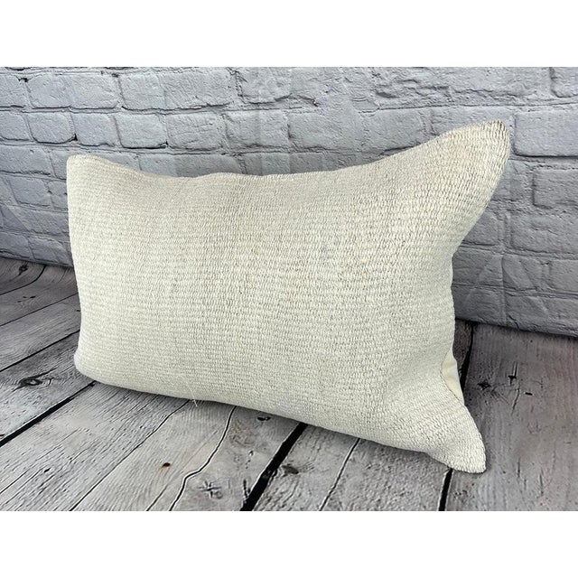 Vintage Pillow Case Turkish Hemp Pillow Decorative Hemp Pillow Dry cleaning only. PILLOW INSERT IS NOT INCLUDED