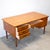 1960s Danish Teak Desk With Curved Sides & Rear Storage For Sale - Image 15 of 18