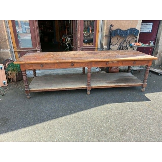 Vintage Drapers Table, 1920s For Sale - Image 14 of 14