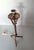Gilt Metal Faux Bamboo Table Lamp, 1950s For Sale - Image 4 of 5